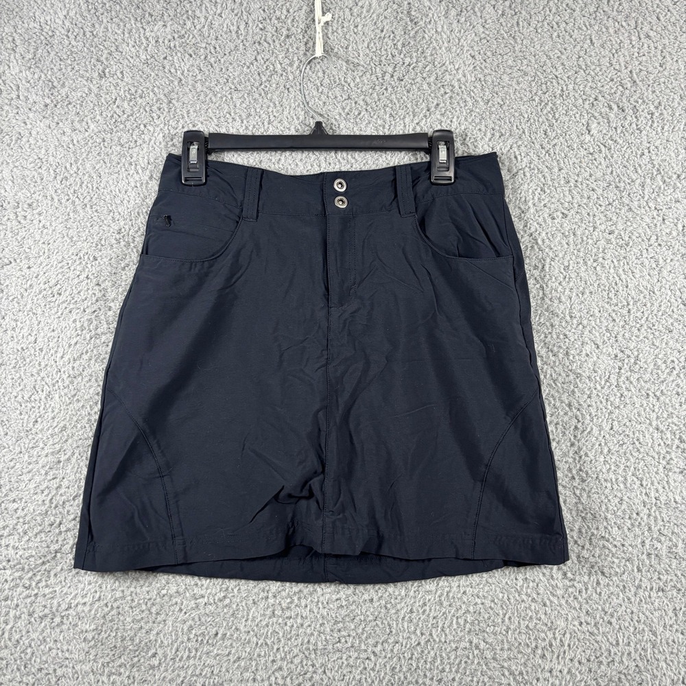 Cabelas Womens Black 4-Most UPF 50 Plus Athletic Hiking Skort Size 4